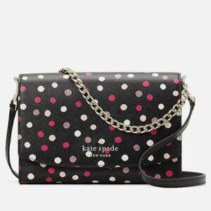 Kate Spade Carson Glimmer Dot Print Convertible Crossbody